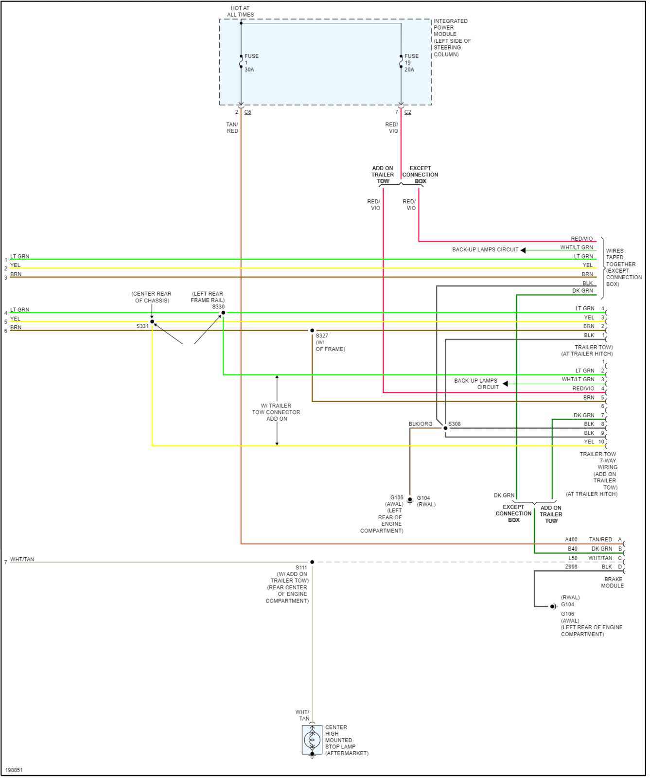 flatbed wiring diagram