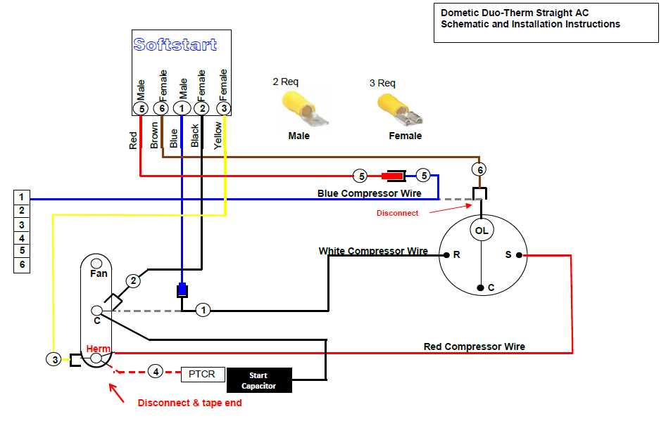 duo therm by dometic wiring diagram