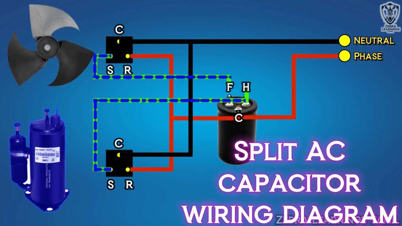 wiring diagram for dual run capacitor