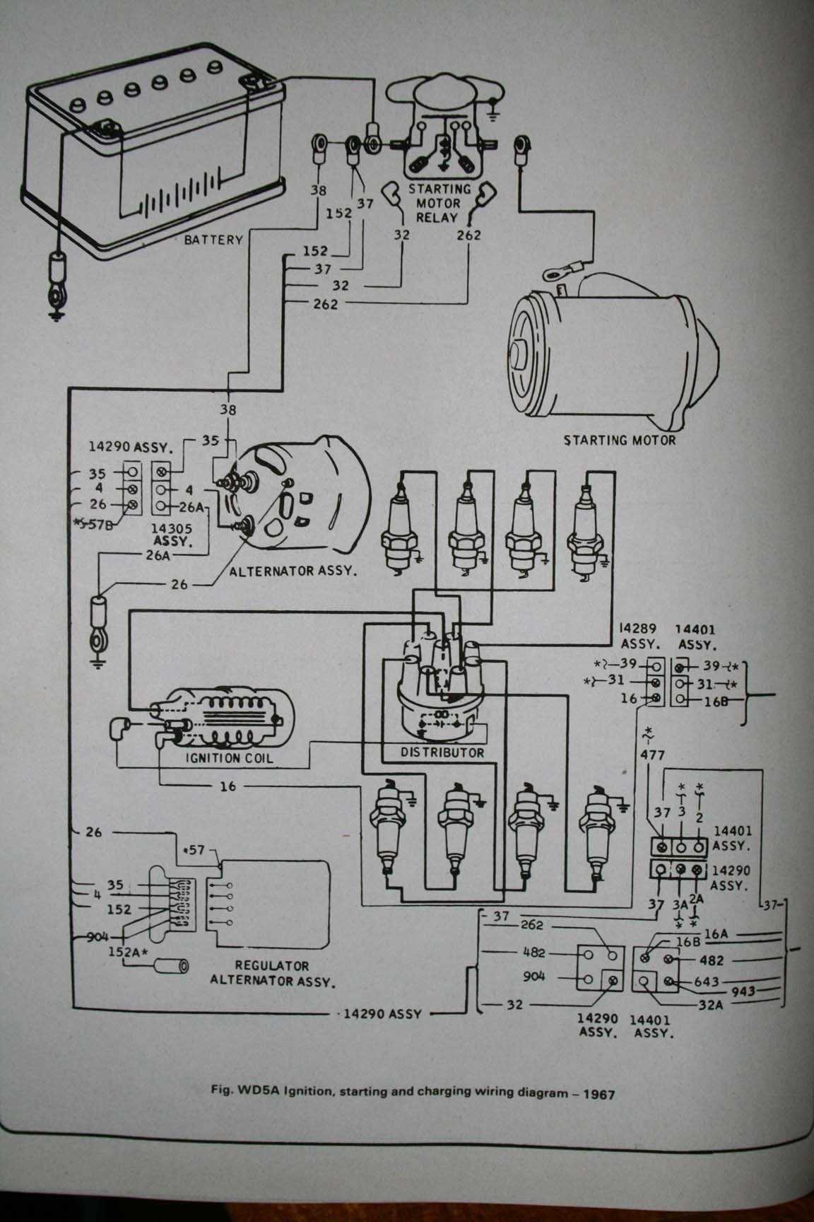 ford 1g alternator wiring diagram