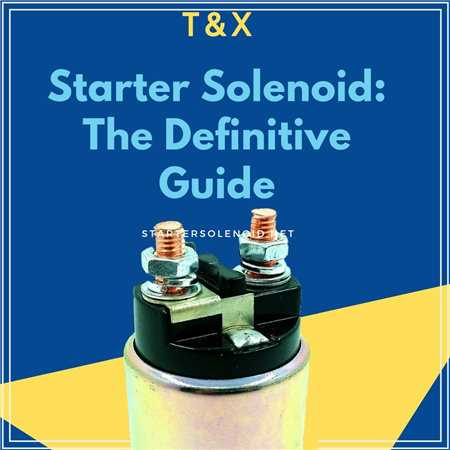 ford 3 pole starter solenoid wiring diagram