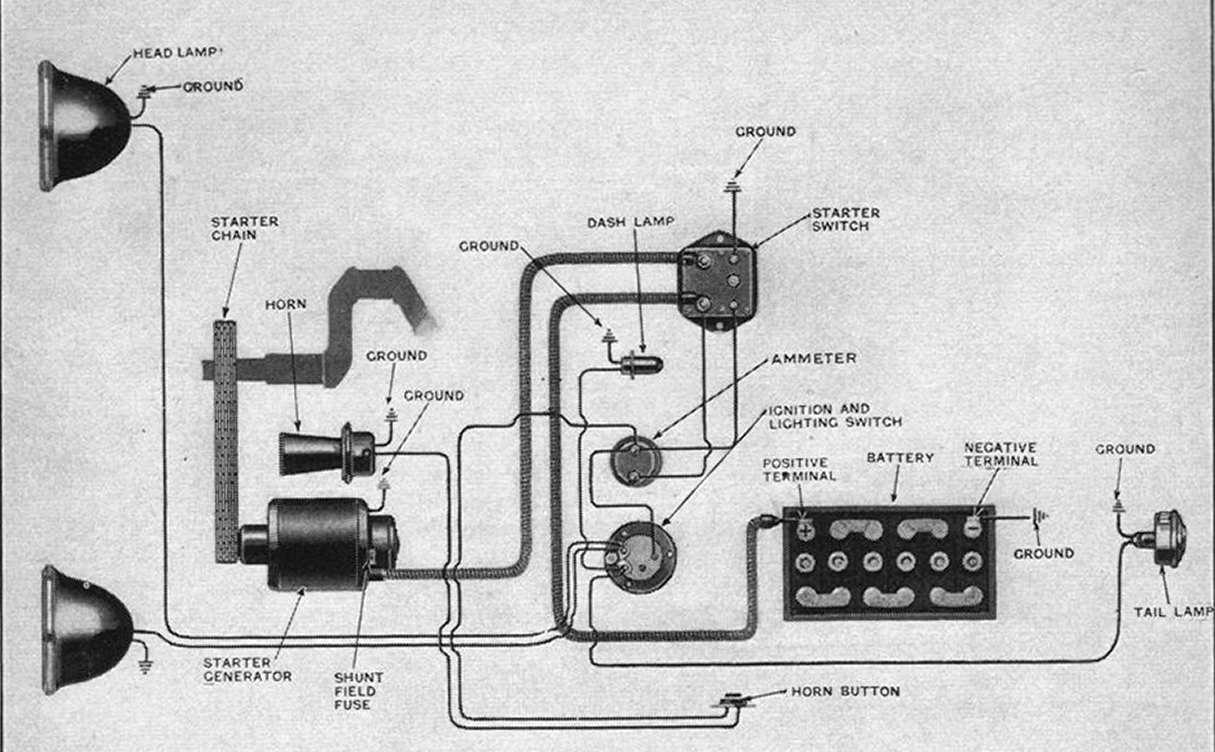 ford 9n wiring diagram 6 volt