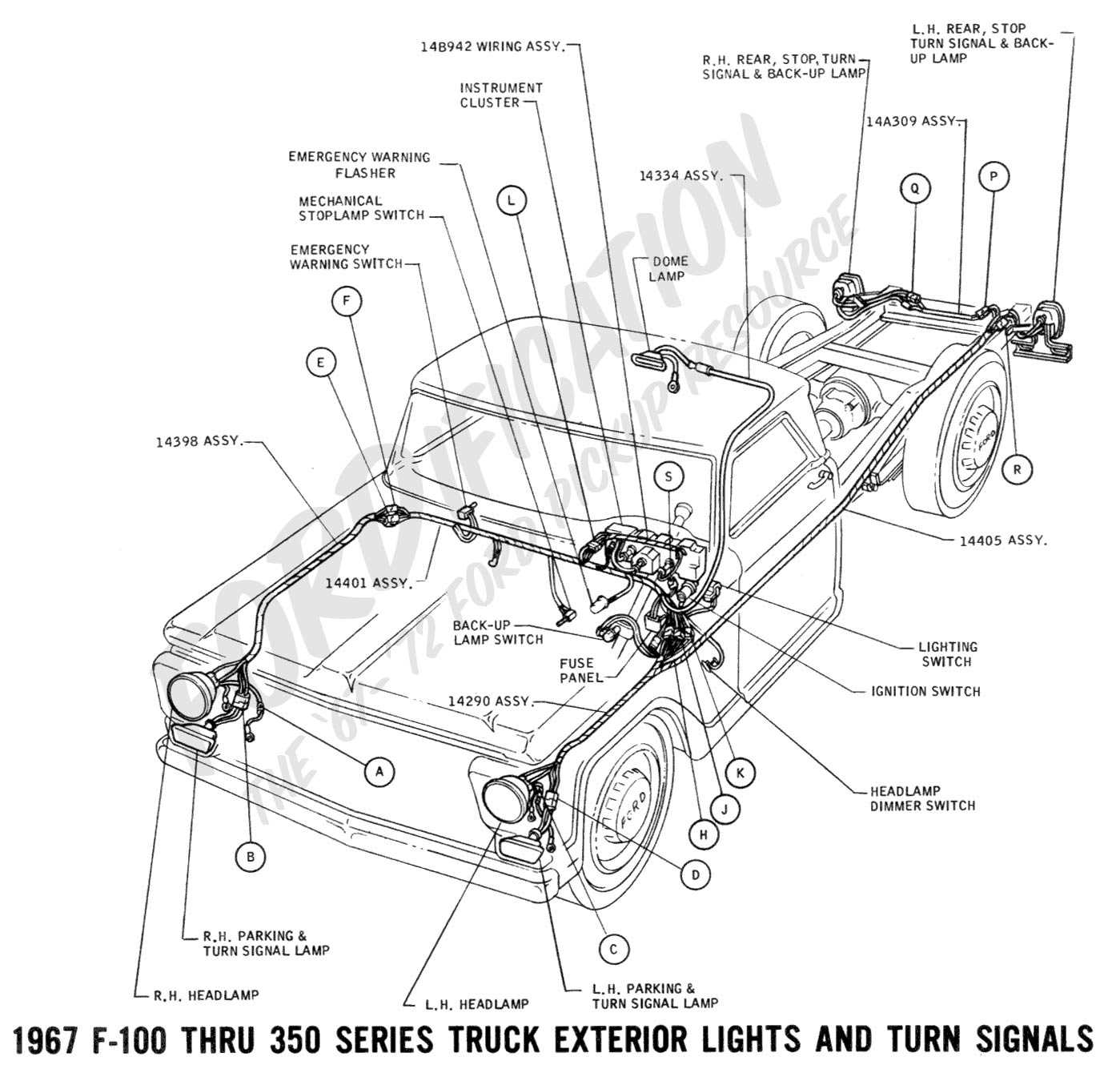 ford f550 tail light wiring diagram