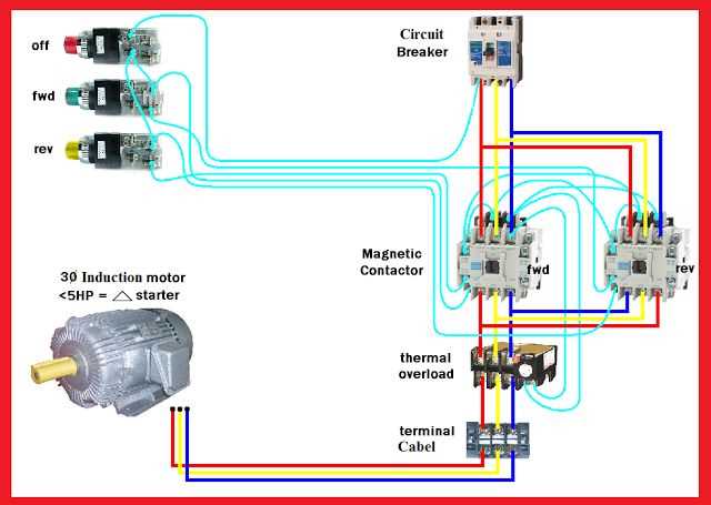 forward reverse switch wiring diagram