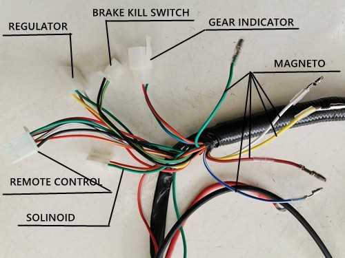 four wheeler wiring diagram