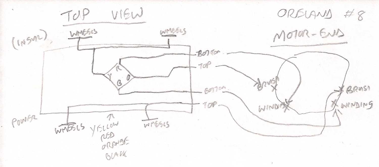 four wire motor wiring diagram