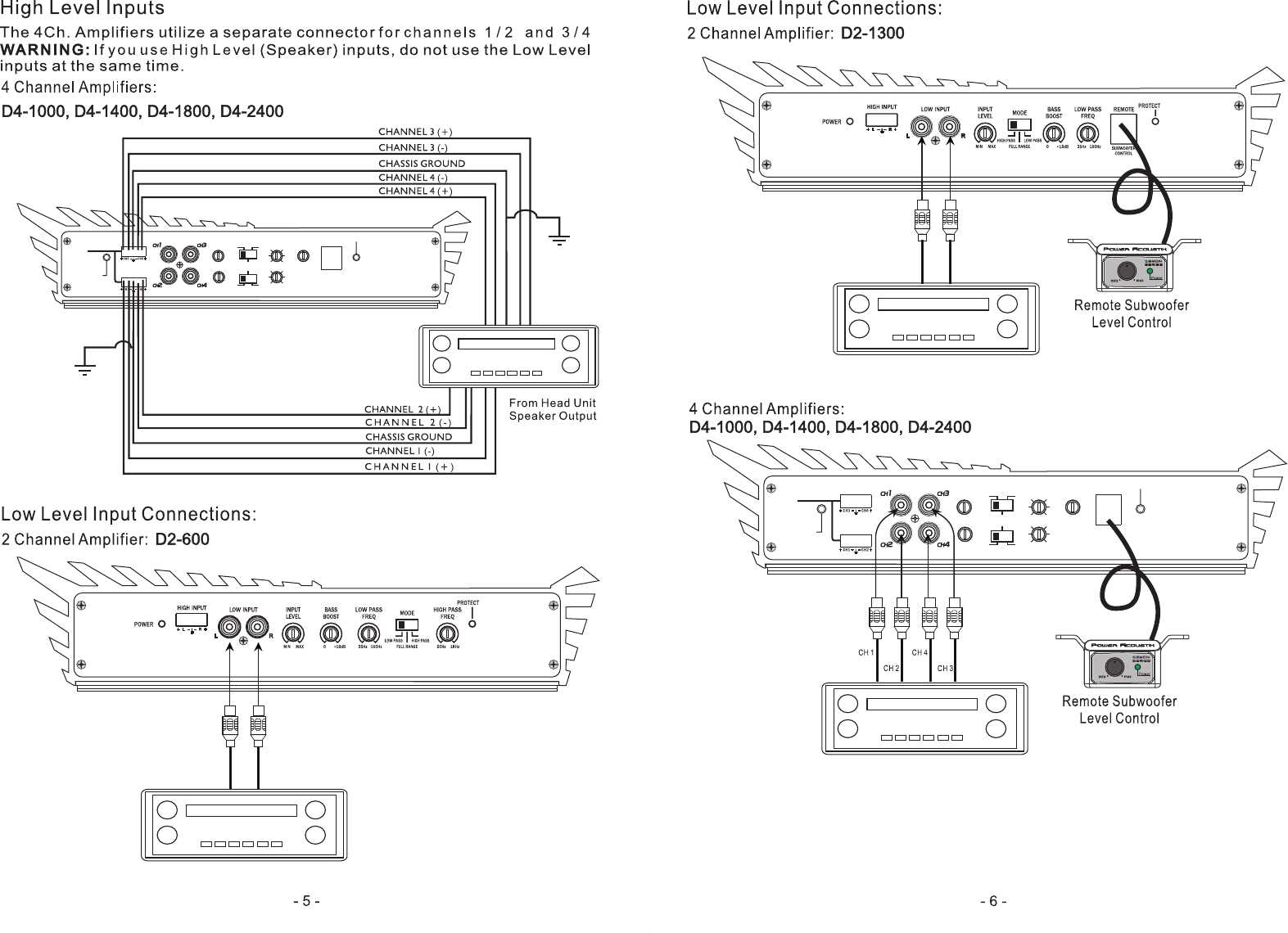 power acoustik wiring diagram