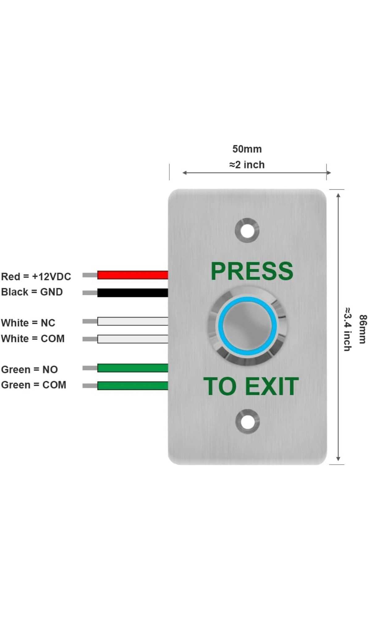 magnetic lock wiring diagram