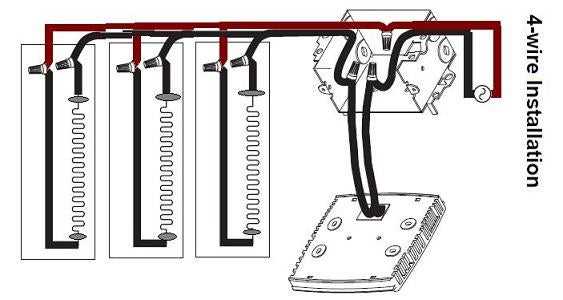 wiring diagram baseboard heater thermostat