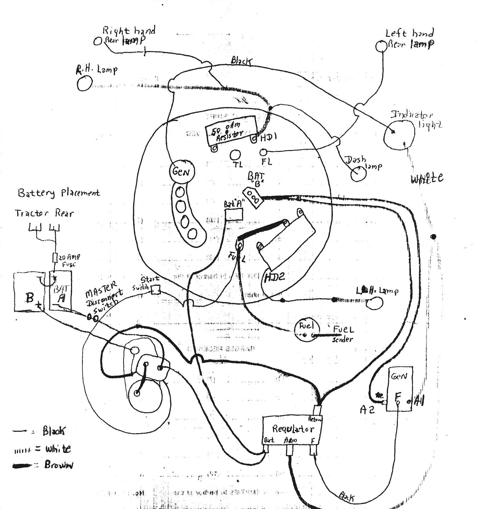 john deere voltage regulator wiring diagram