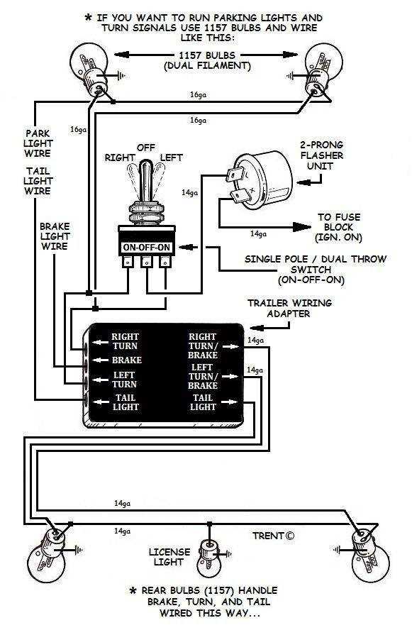 motorcycle blinker wiring diagram