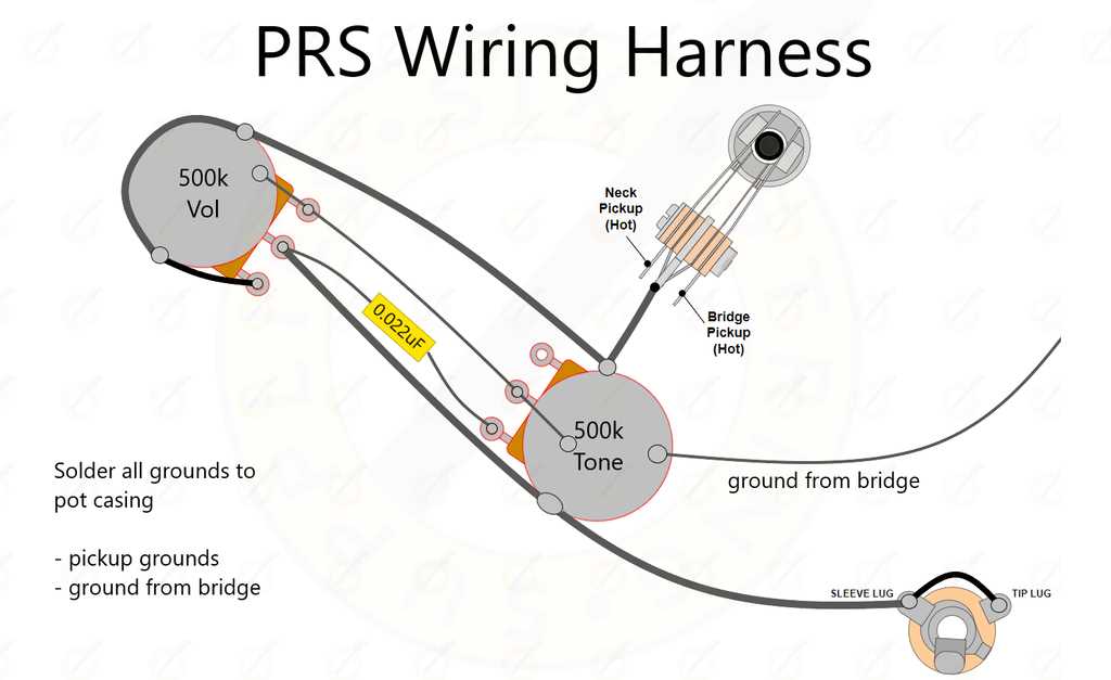 guitar wiring diagrams 2 pickups 1 volume 1 tone