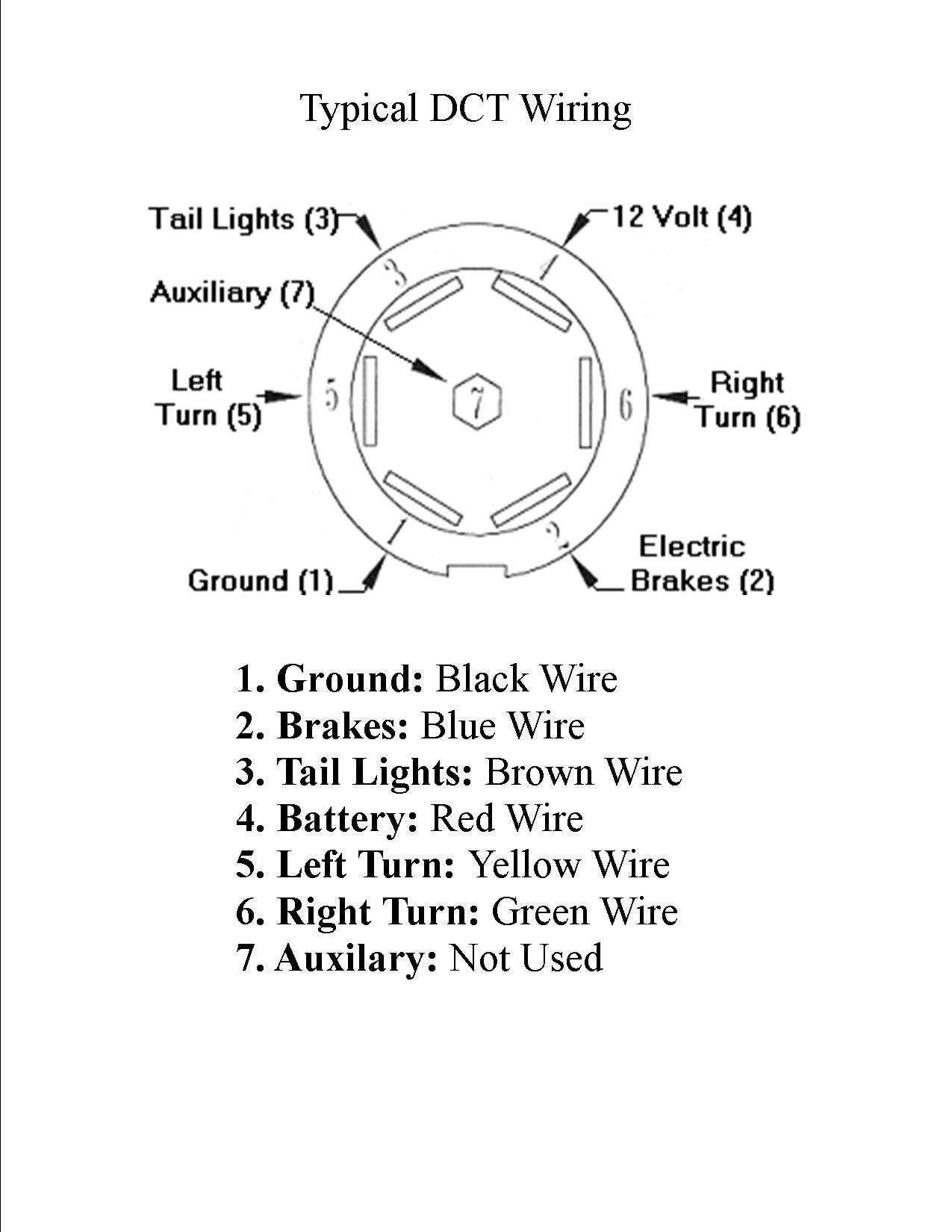 utility trailer wiring diagram