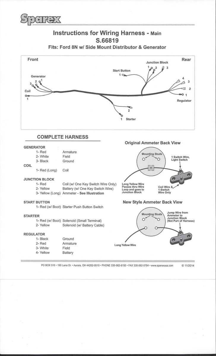 wiring diagram ford 8n