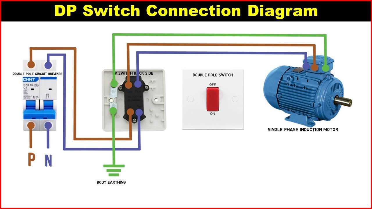 two pole switch wiring diagram