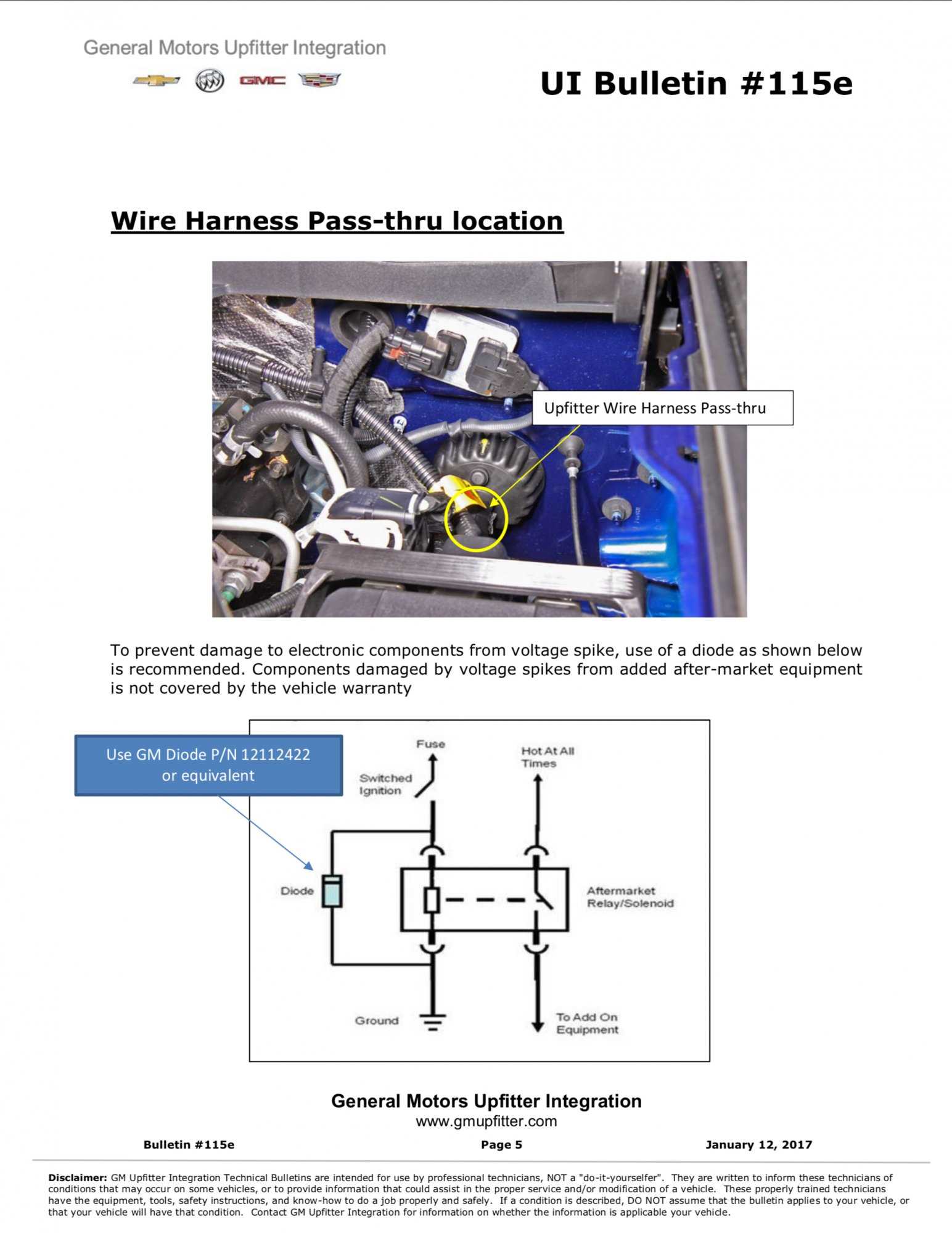 2024 gm upfitter switch wiring diagram