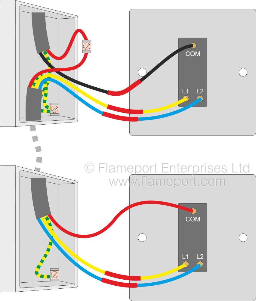 wiring diagram of a two way switch