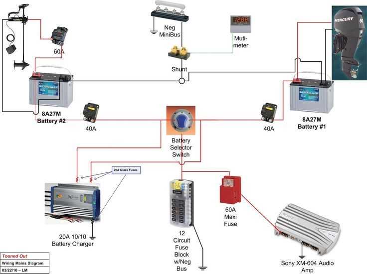 marine single battery switch wiring diagram