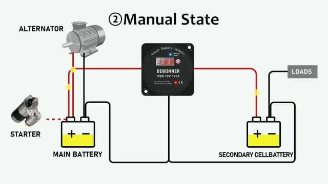 12v battery isolator wiring diagram