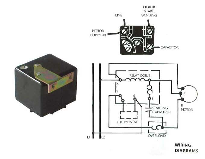 ac compressor relay wiring diagram