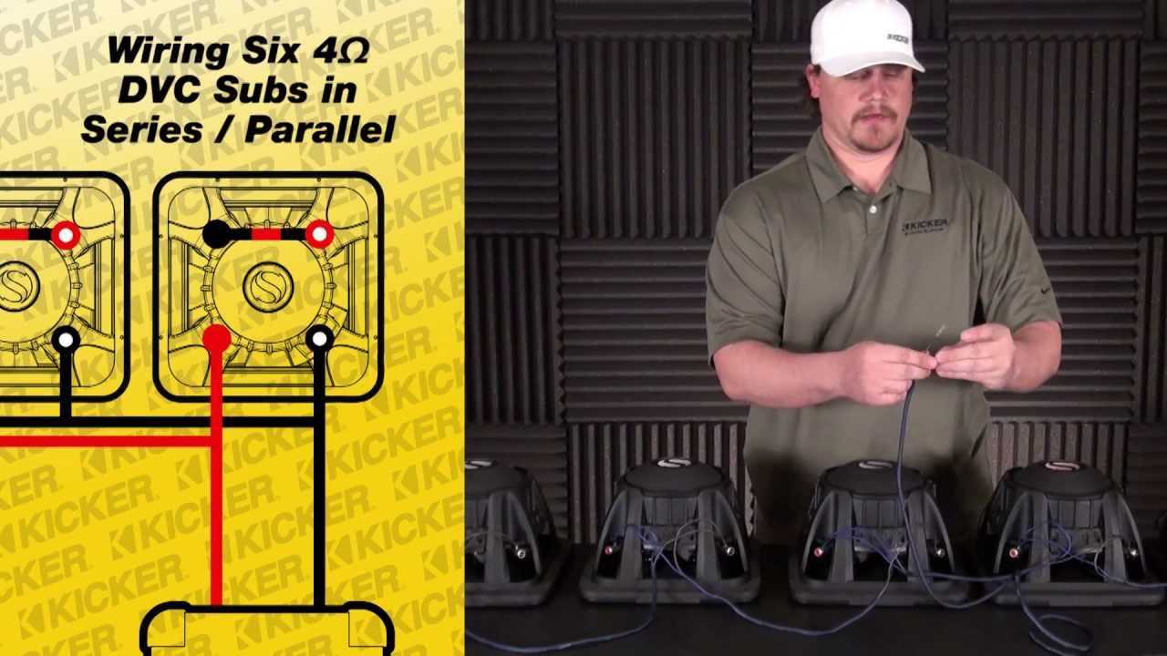 dual 2 ohm kicker wiring diagram