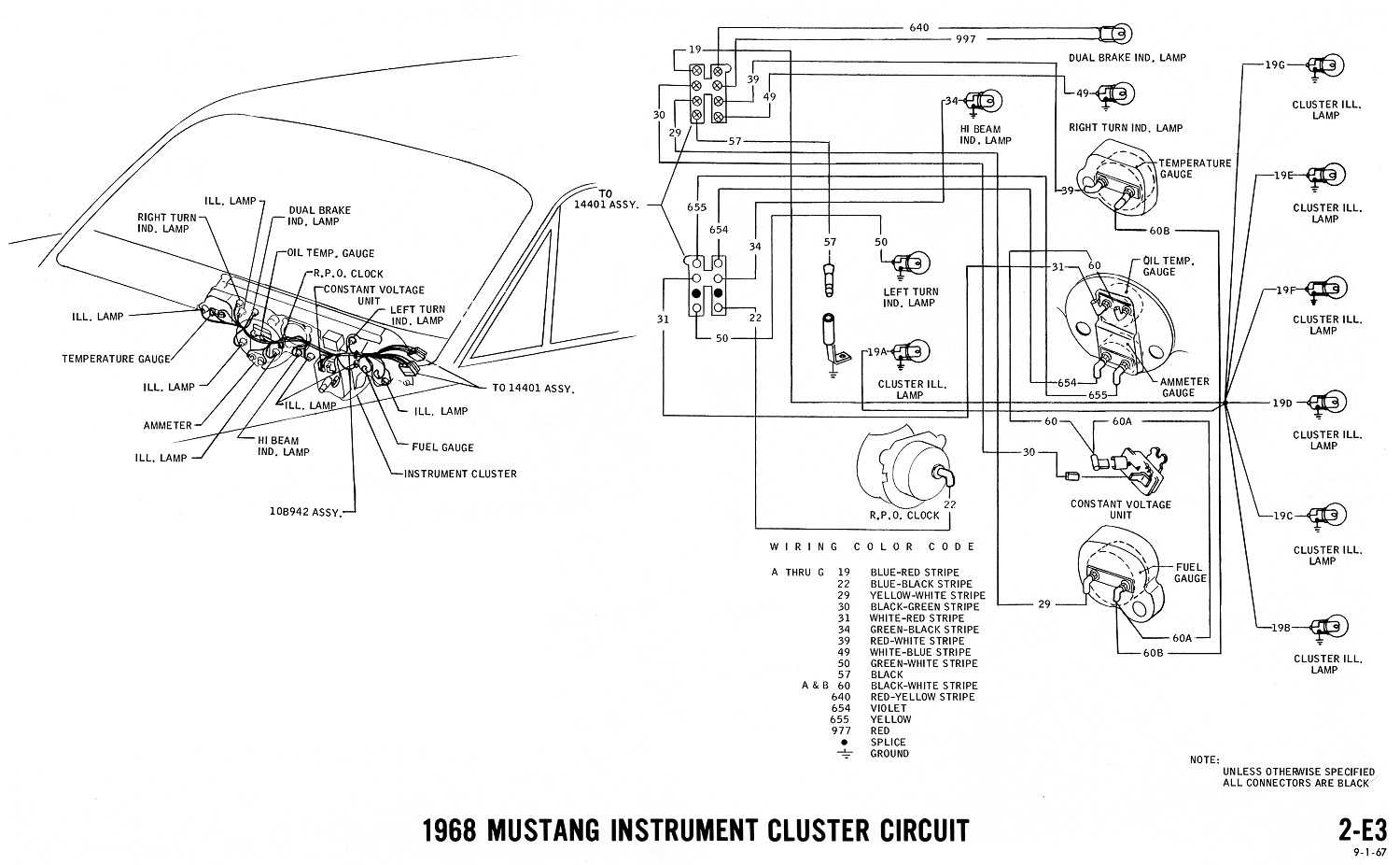 wiring diagram for 1965 mustang