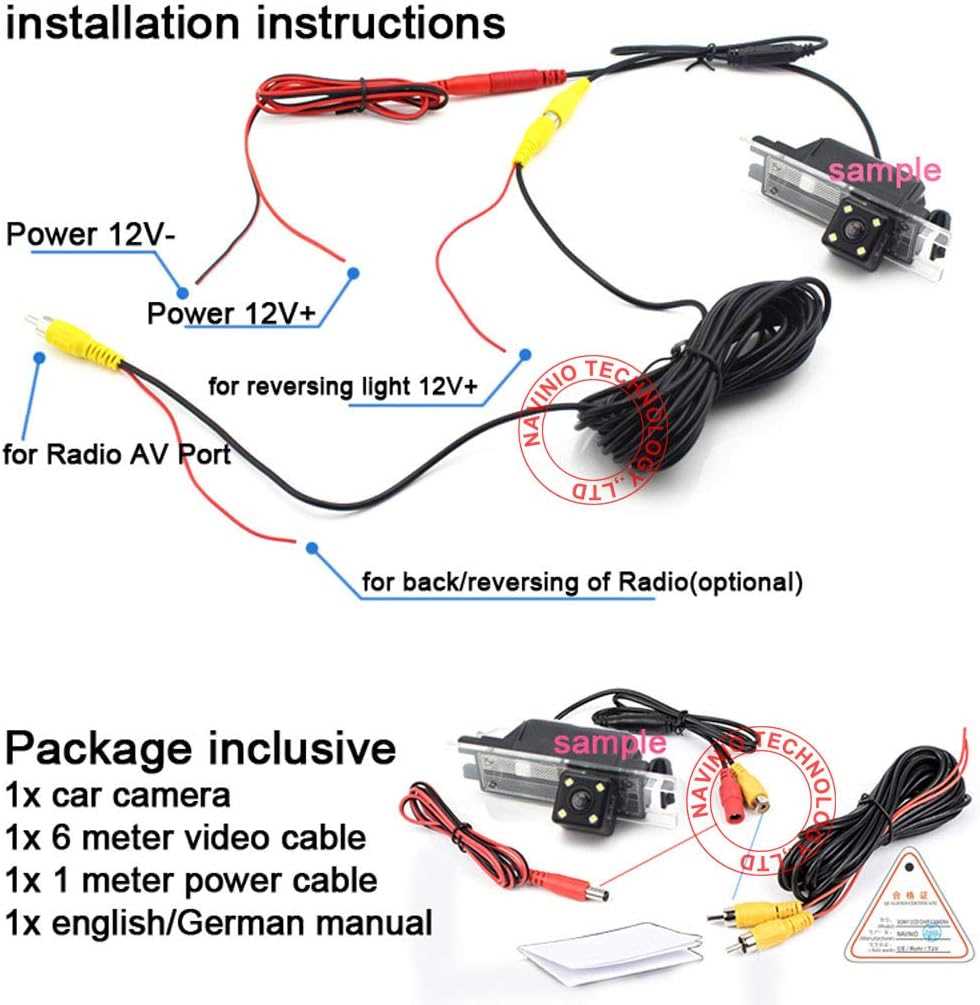 rv backup camera wiring diagram