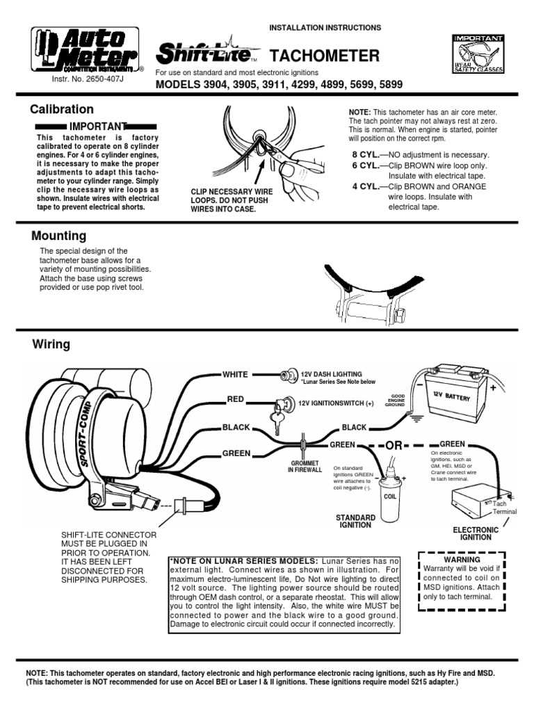 autometer pyrometer wiring diagram