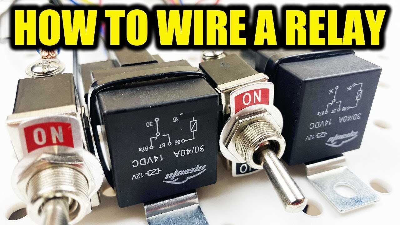 30 amp relay wiring diagram