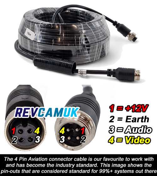 4 pin backup camera wiring diagram