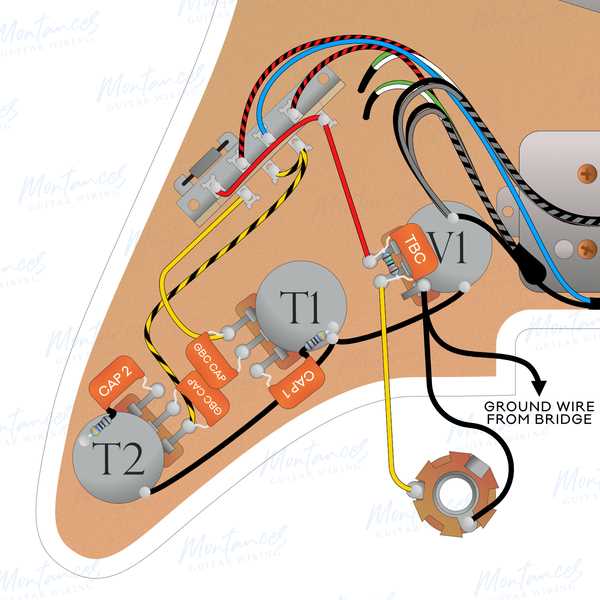 stratocaster wiring diagram series