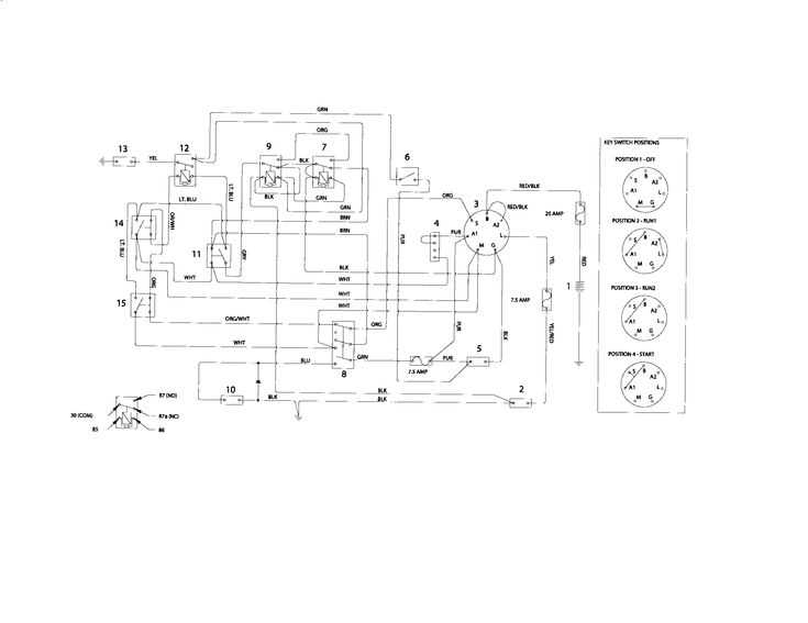 husqvarna wiring harness diagram