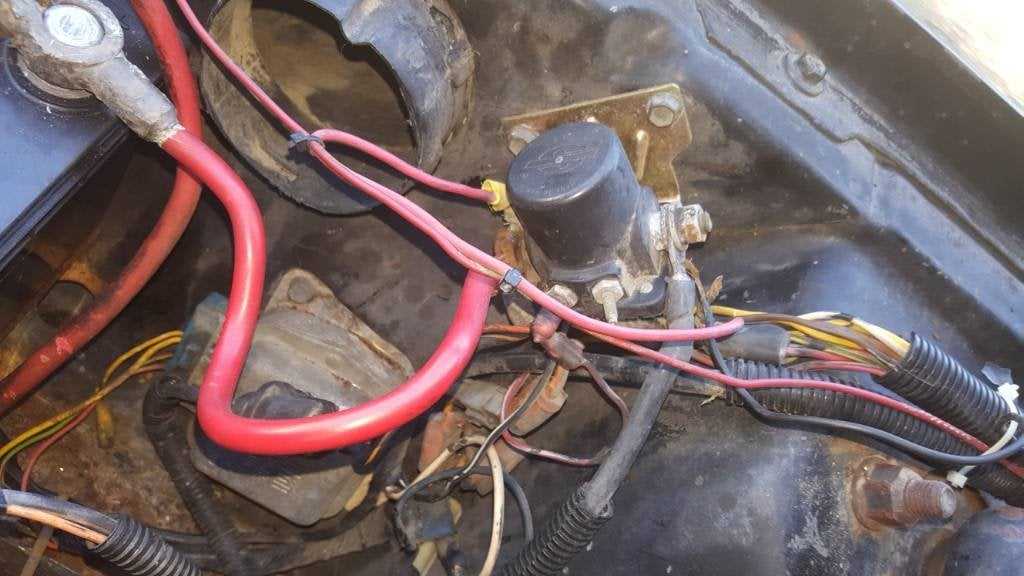 foxbody starter solenoid wiring diagram