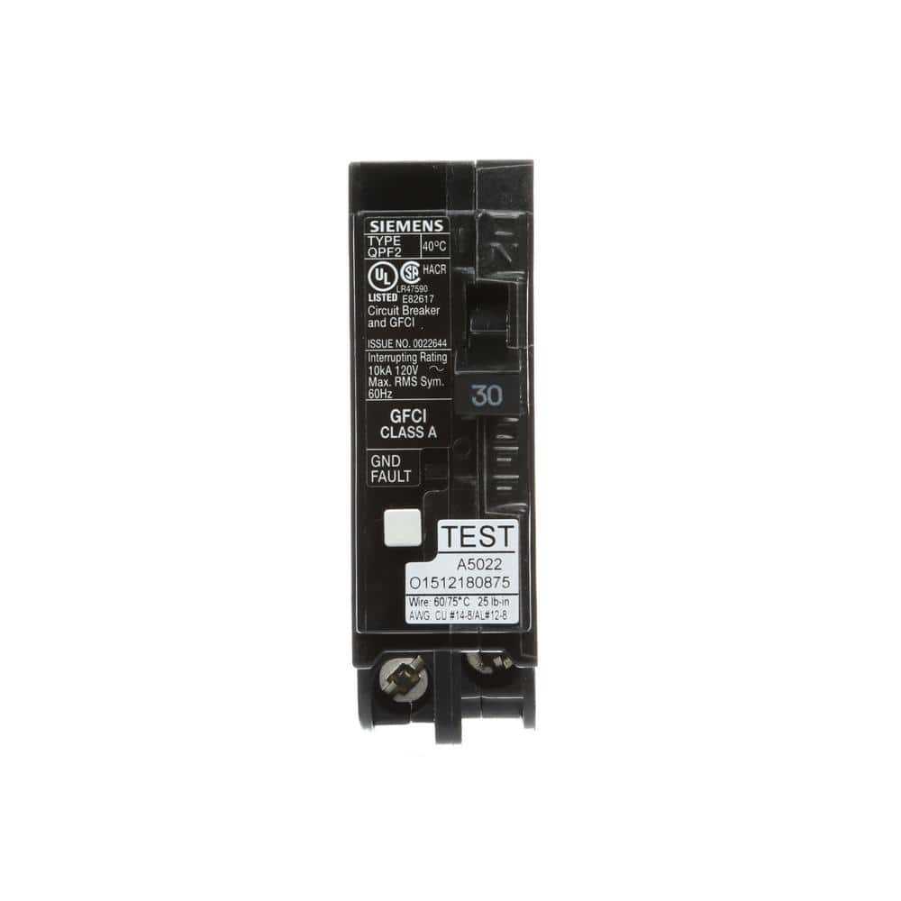 2 pole gfci breaker wiring diagram