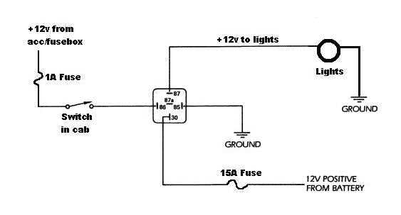 led lighting wiring diagram