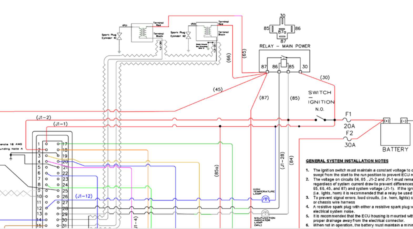 wiring diagram for a kohler engine