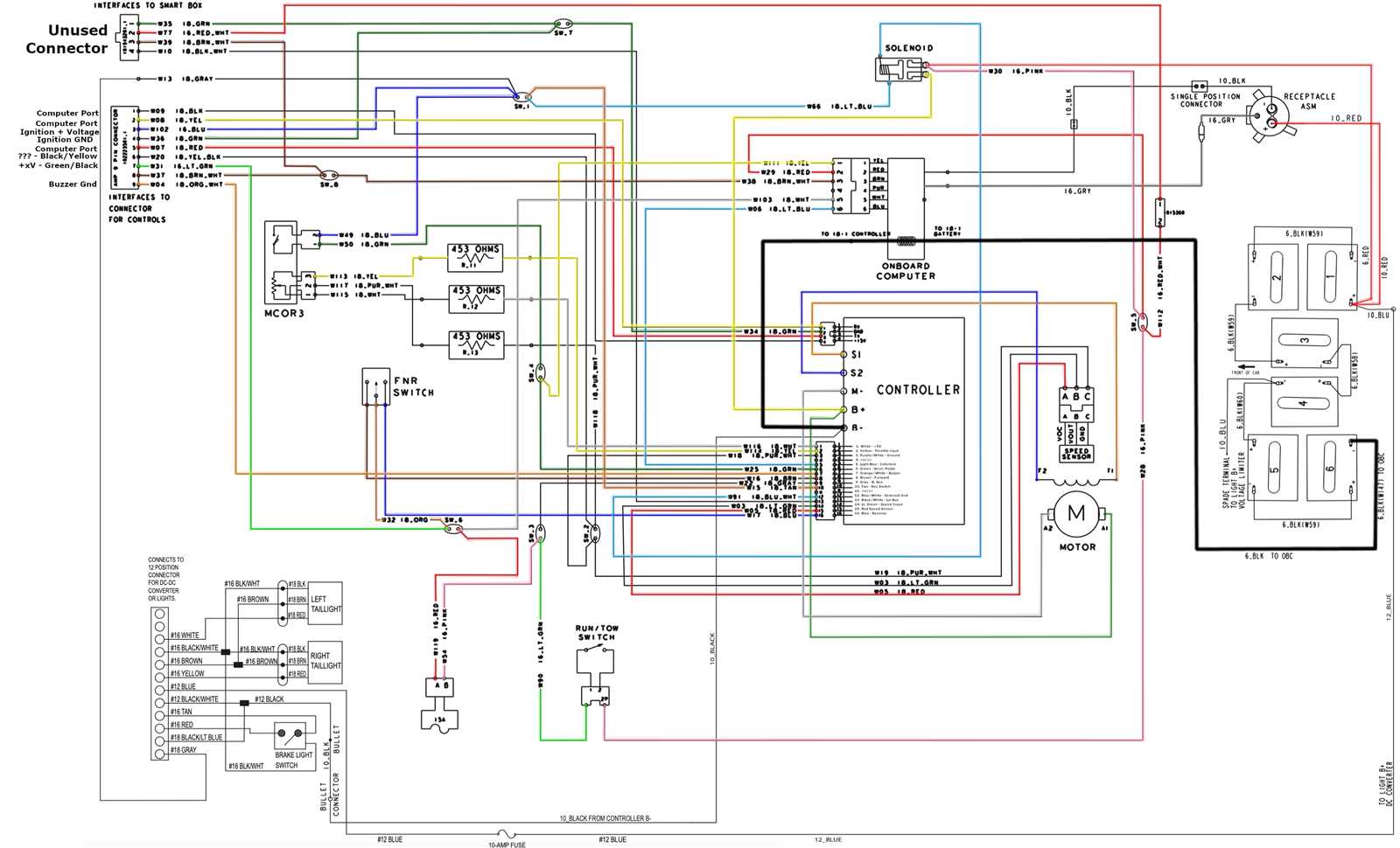 2010 club car precedent wiring diagram