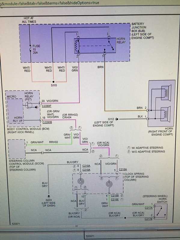 horn blaster wiring diagram