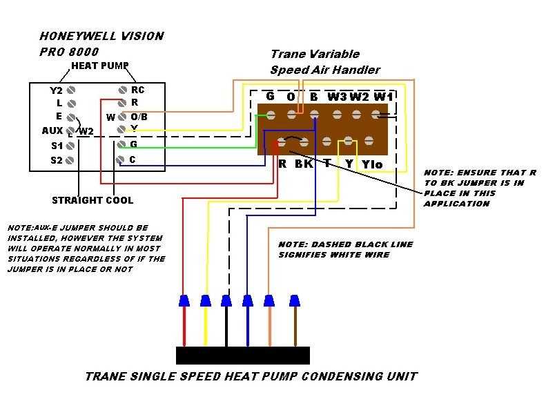 wiring diagram for a heat pump