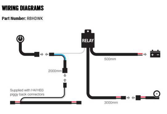 light bar wiring diagram