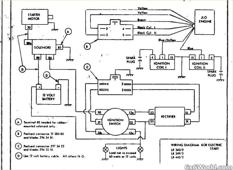 exmark starter solenoid wiring diagram