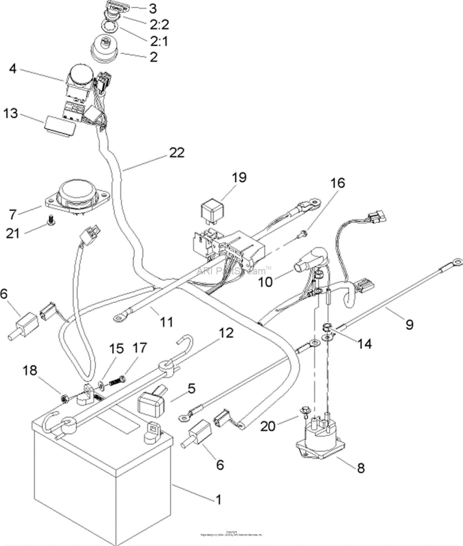 toro timecutter starter solenoid wiring diagram