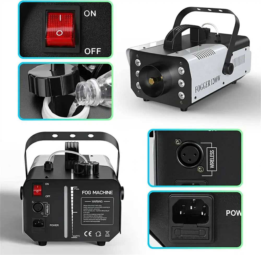 fog machine remote wiring diagram