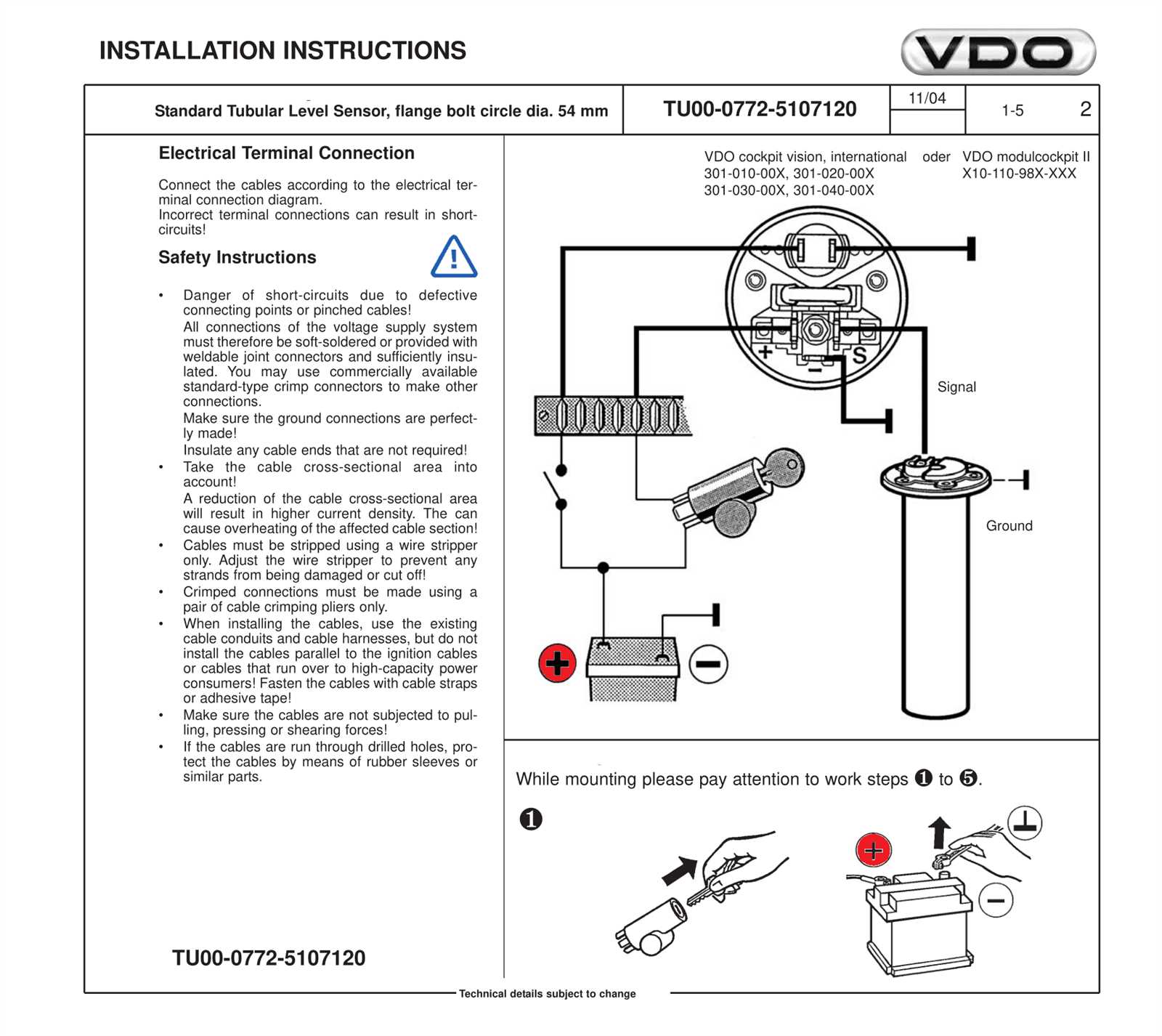 fuel sender wiring diagram