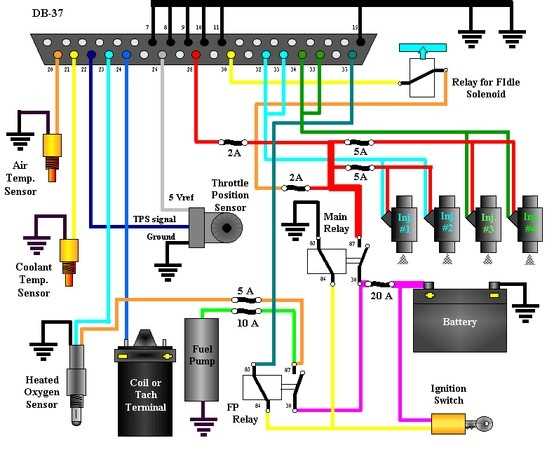 fuel tech wiring diagram