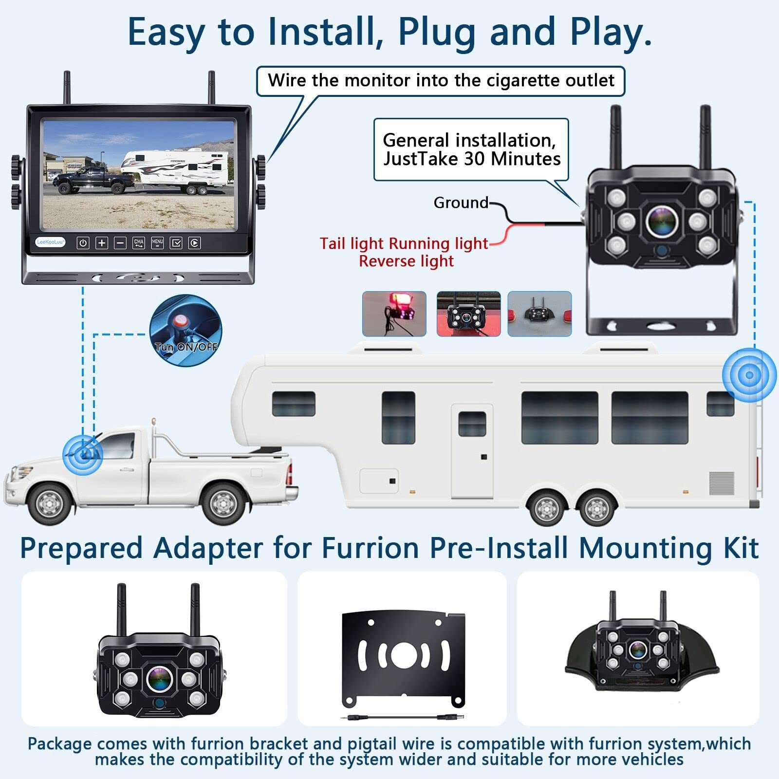 furrion backup camera wiring diagram