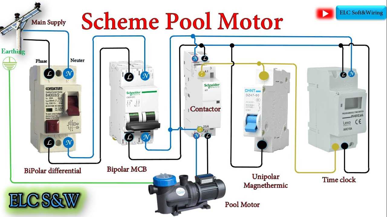 220v pool pump wiring diagram