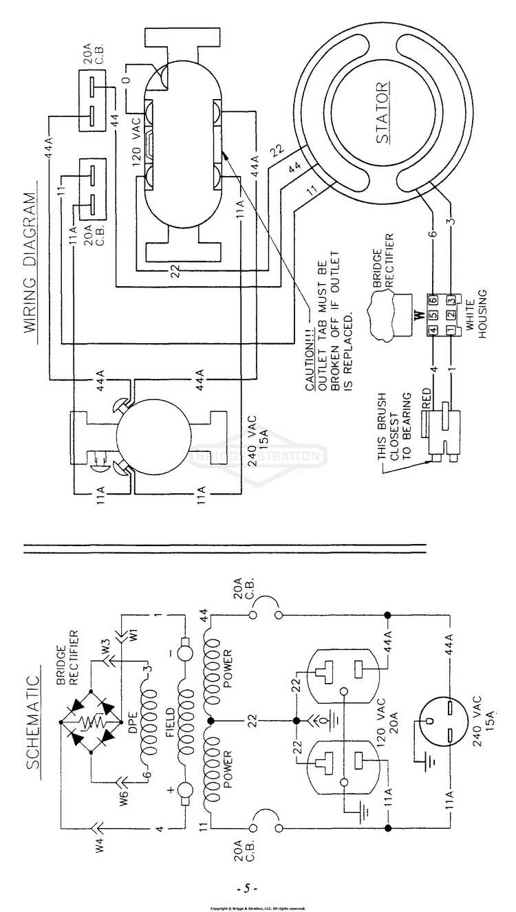 generac portable generator wiring diagram