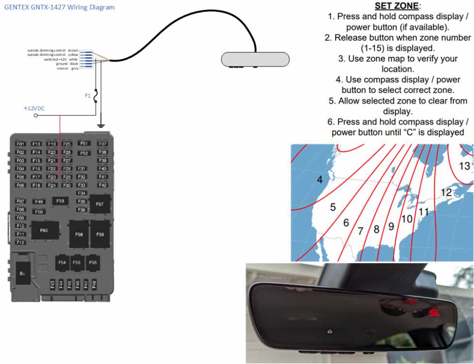 gentex 453 wiring diagram