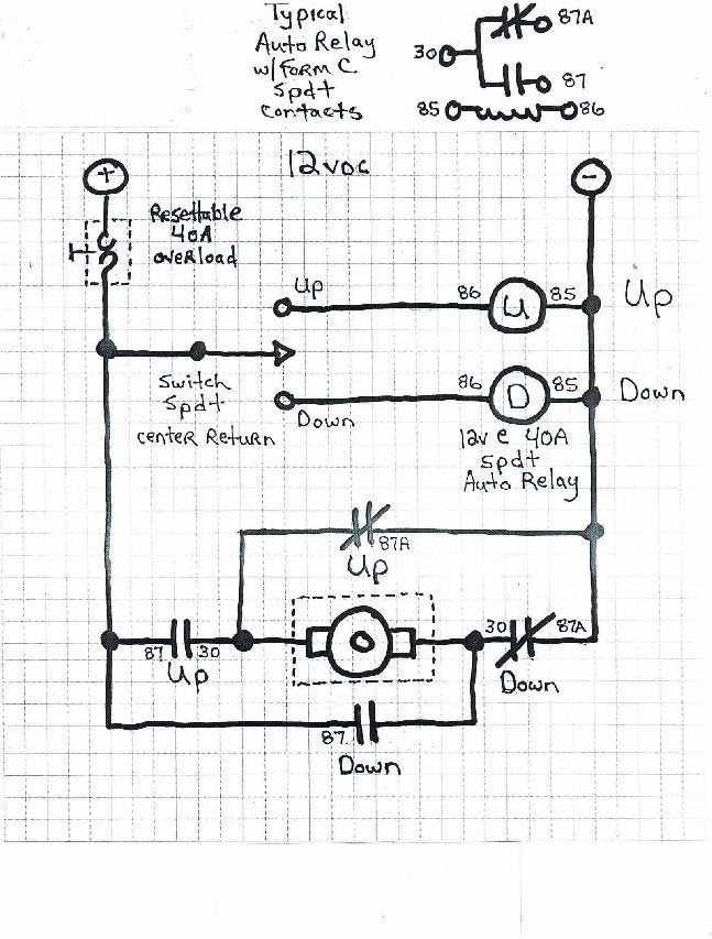 boat trim switch wiring diagram